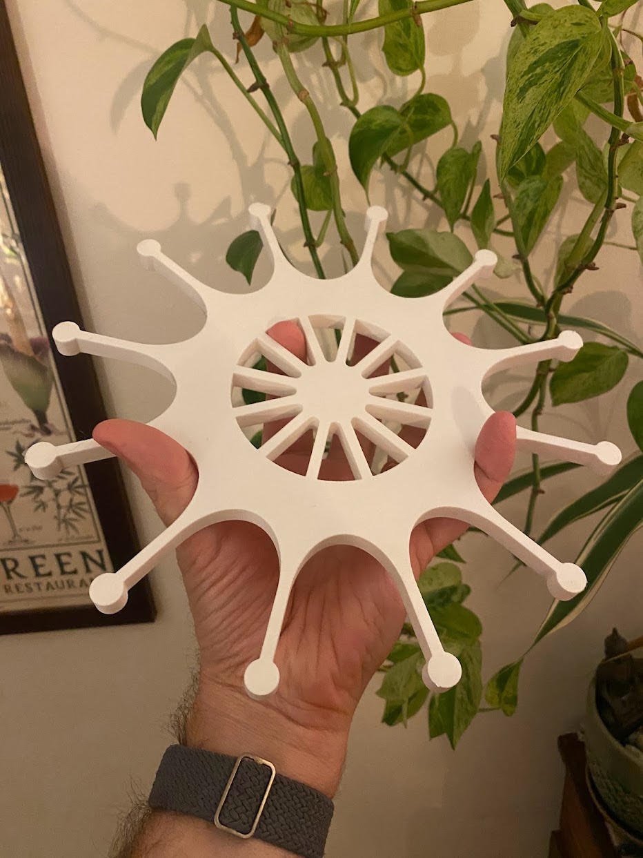 The toy ship wheel